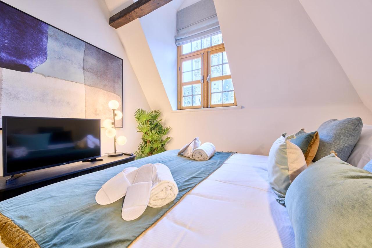 Maison Grand Place Studio 6 Brussel Bagian luar foto